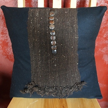 Yak Nambe and Yak Horn Cushion Cover